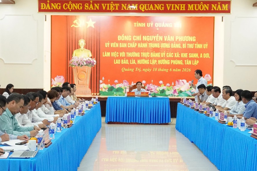 Quảng Trị: Phải tạo sinh kế bền vững để giảm nghèo vùng biên giới