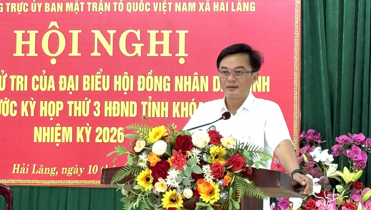 Quảng Trị: Nhiều vấn đề về hạ tầng, đất đai, an sinh được cử tri quan tâm