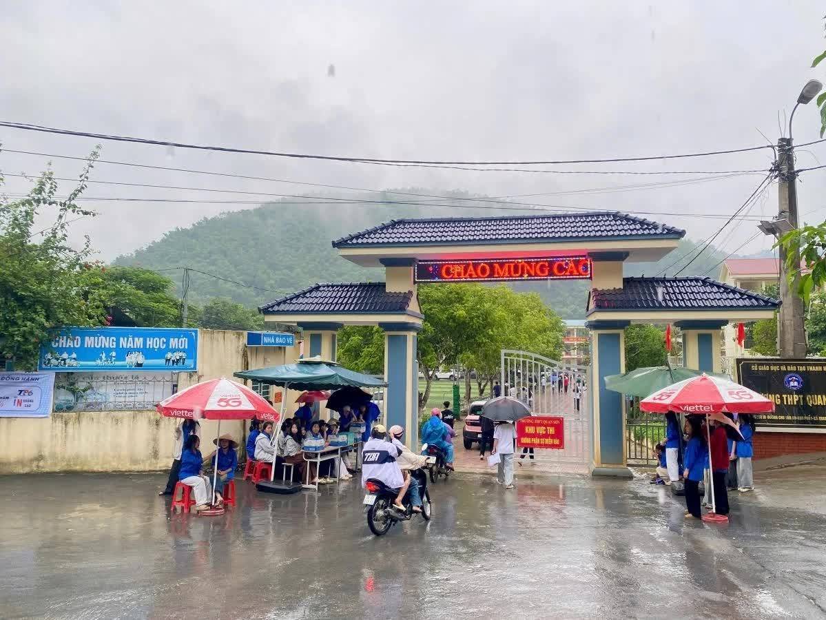Thanh Hóa: Đoàn Thanh niên xã Quan Sơn hỗ trợ gần 1.000 xuất ăn và chỗ nghỉ miễn phí cho thí sinh và phụ huynh