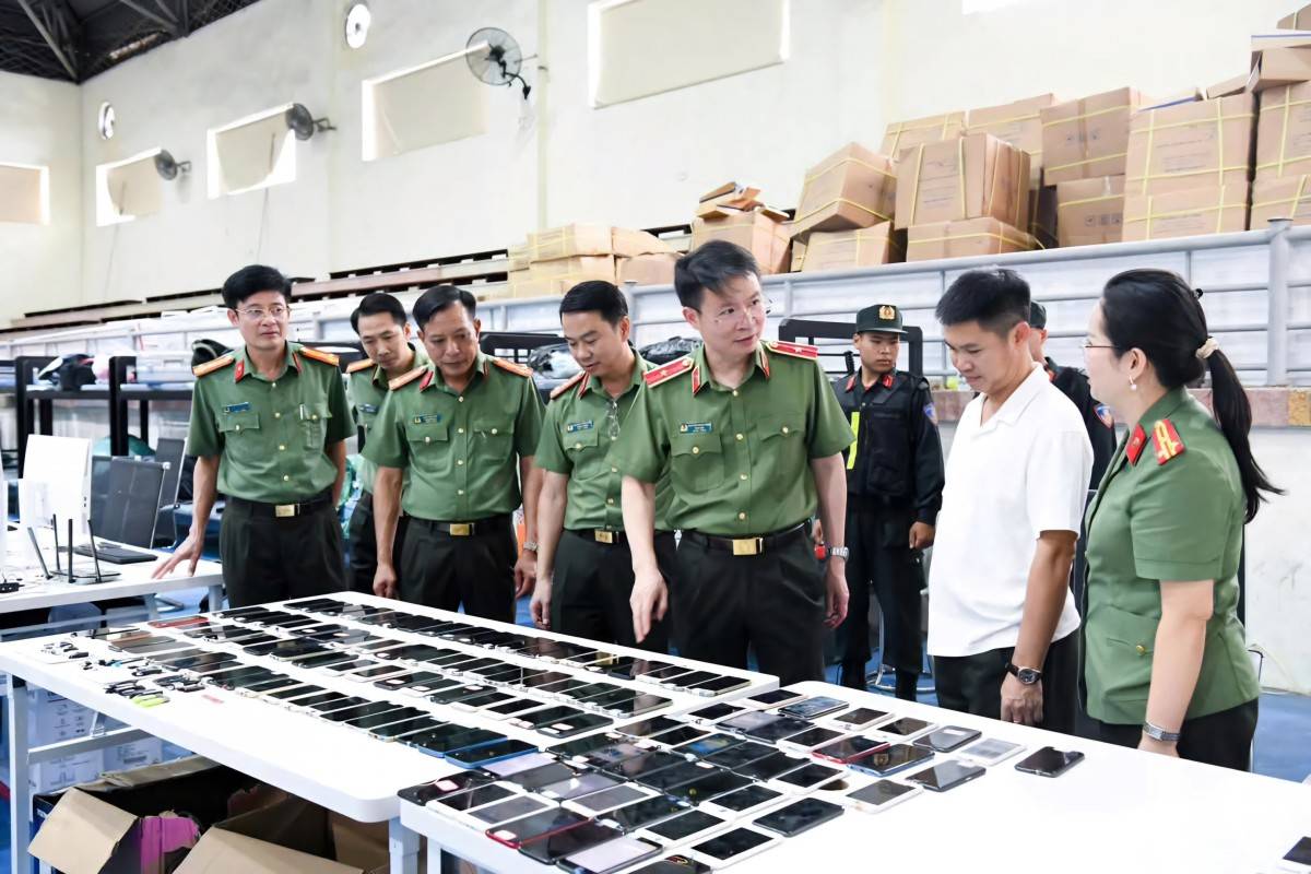 Phú Thọ vô hiệu hóa trung tâm lừa đảo công nghệ cao xuyên quốc gia