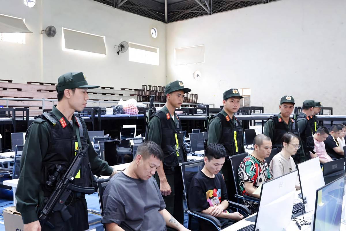 Phú Thọ vô hiệu hóa trung tâm lừa đảo công nghệ cao xuyên quốc gia