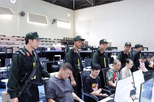 Phú Thọ vô hiệu hóa trung tâm lừa đảo công nghệ cao xuyên quốc gia