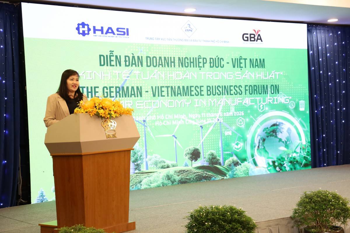 bà Cao Thị Phi Vân, Phó Giám đốc ITPC, TP. Hồ Chí Minh