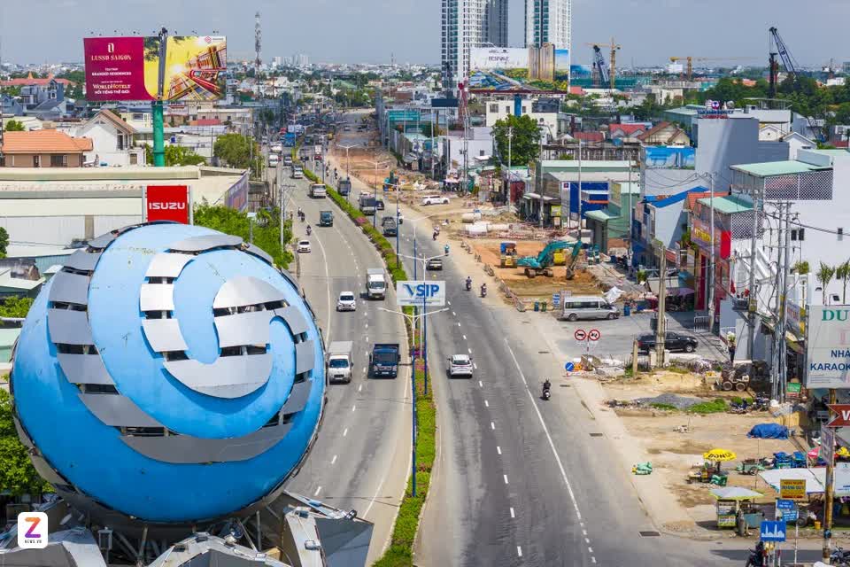 Quốc lộ 13 tăng tốc mở rộng lên 8 làn xe, cửa ngõ Đông Bắc TP.HCM kỳ vọng giảm ùn tắc