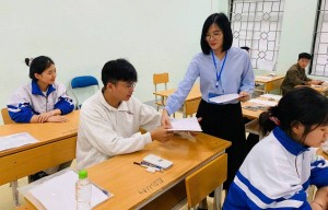 Lai Châu: 99,52% thí sinh dự thi môn tự chọn, 1 trường hợp vi phạm