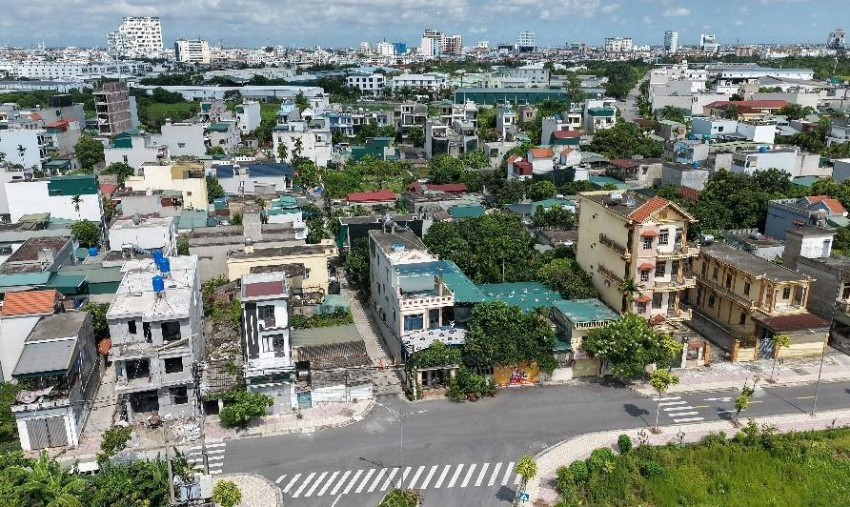 Những hộ dân tại Khu dân cư Đại Lai 2 sẽ phải di chuyển nhừng cho con đường Trần Phú nối dài