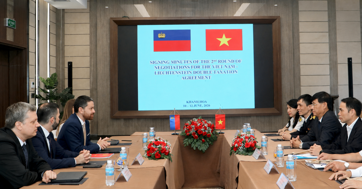 Liechtenstein và Việt Nam ký kết Biên bản ghi nhớ về dự thảo Hiệp định tránh đánh thuế hai lần giữa hai nước