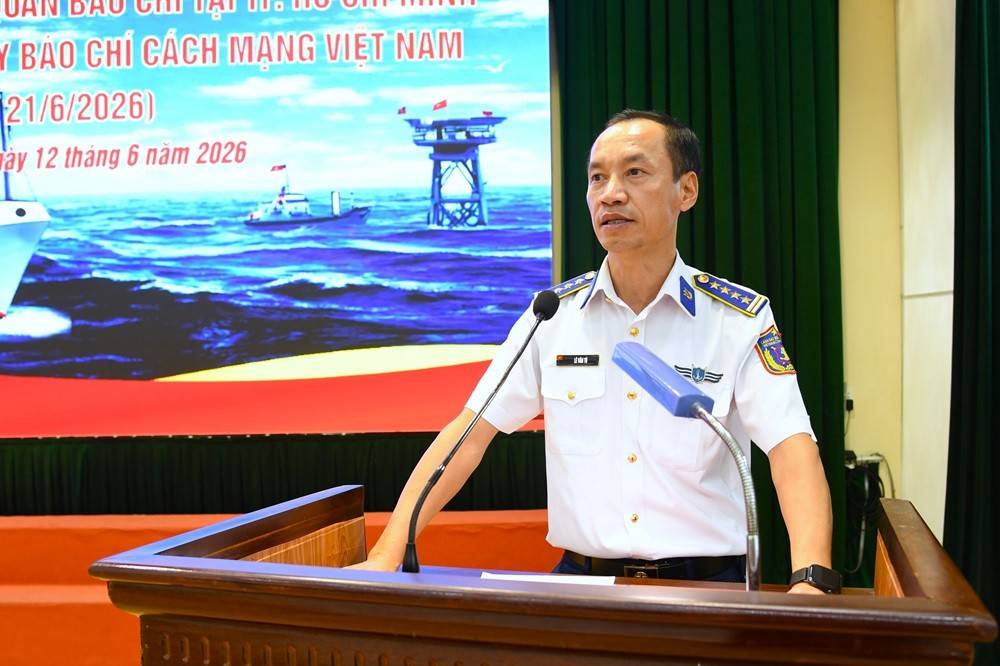 Bộ Tư lệnh Vùng Cảnh sát biển 3: Báo chí góp phần tuyên truyền bảo vệ biển, đảo