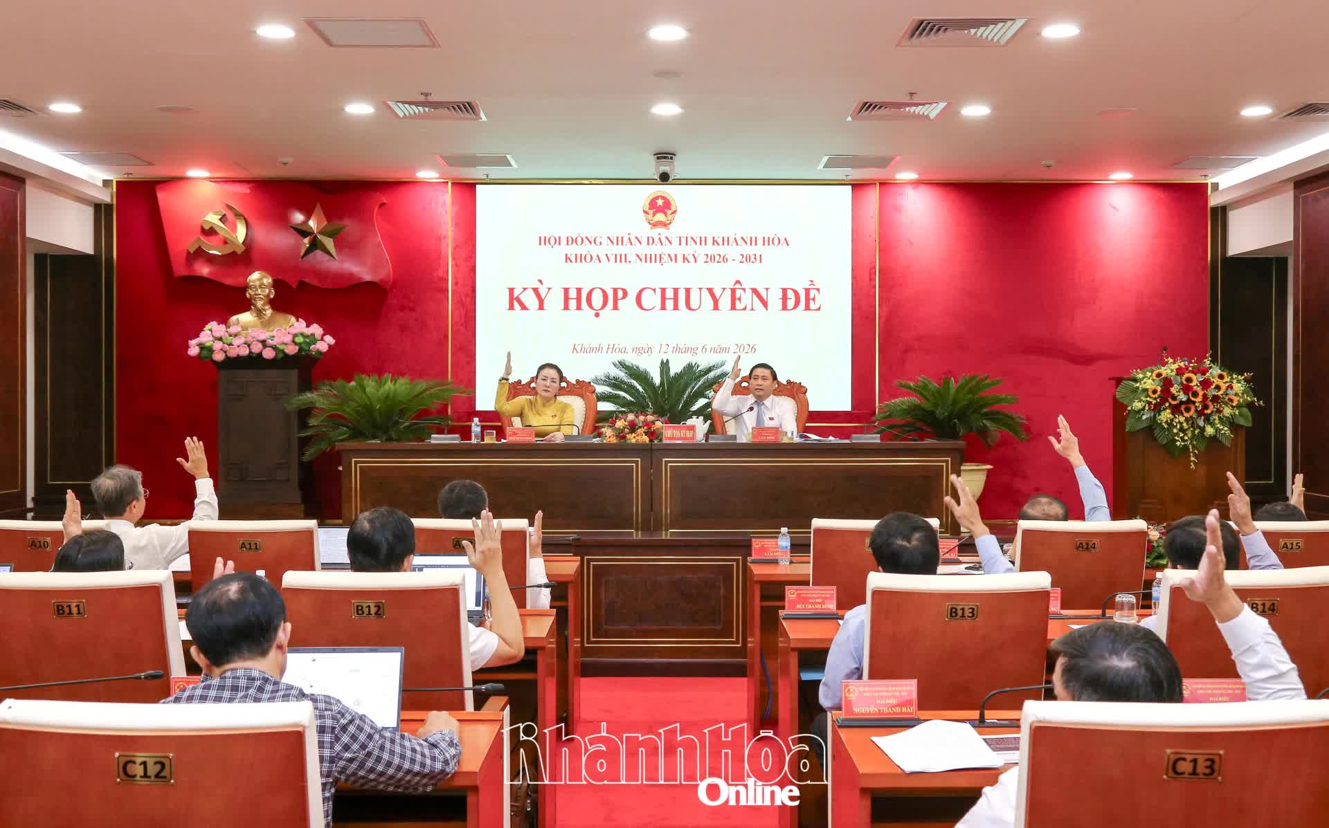 Kỳ họp chuyên đề HĐND tỉnh Khánh Hòa, khóa VIII nhiệm kỳ 2026 – 2031