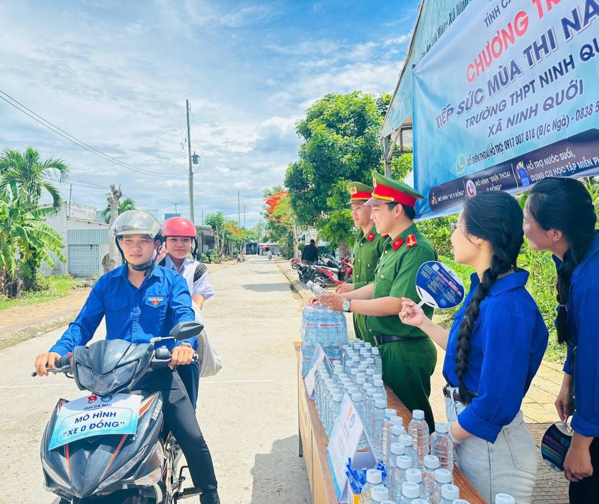 Tiếp sức mùa thi 2026: Tuổi trẻ Cà Mau hỗ trợ gần 20.000 thí sinh vượt vũ môn
