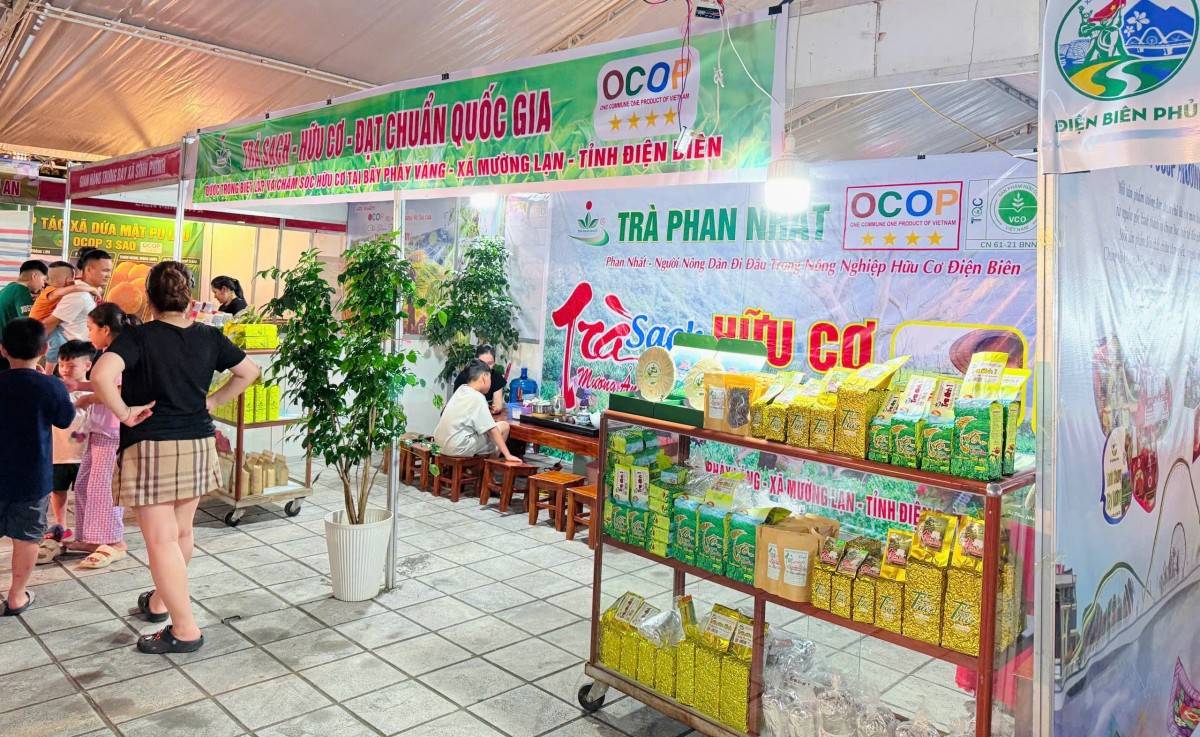 Hơn 200 gian hàng làm nóng Hội chợ OCOP Điện Biên 2026