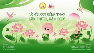 Lễ hội Sen Đồng Tháp 2026: “Về nghe Sen kể chuyện”, tôn vinh giá trị văn hóa và kinh tế của ngành hàng sen