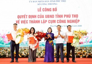 Phú Thọ thành lập 3 cụm công nghiệp, mở rộng dư địa hút đầu tư