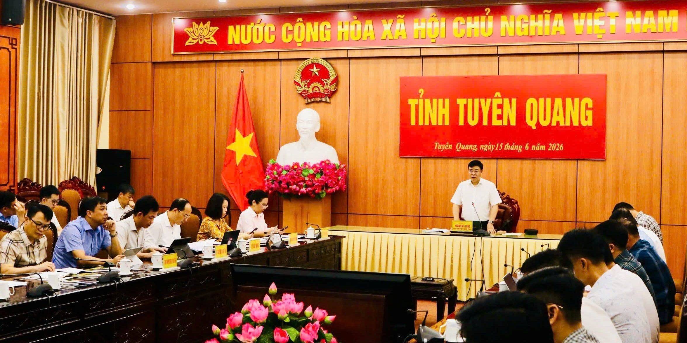 Tuyên Quang tăng tốc giải ngân đầu tư công, mở không gian phát triển mới cho doanh nghiệp và người dân
