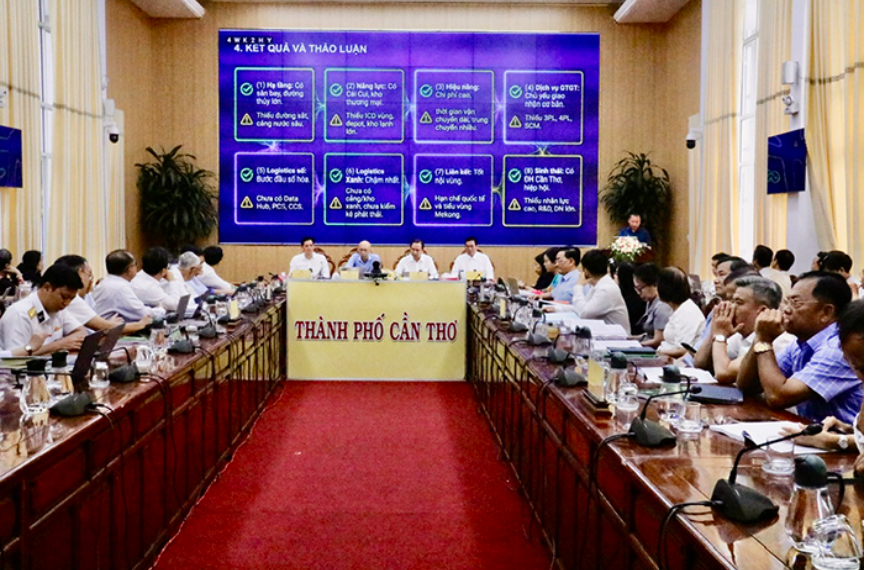 Cần Thơ hướng tới trở thành trung tâm logistics của vùng Đồng bằng Sông Cửu Long
