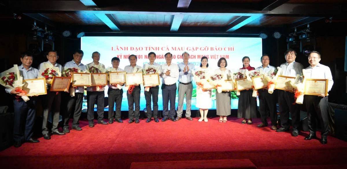 Cà Mau tri ân báo chí, kỳ vọng tiếp tục đồng hành vì sự phát triển địa phương