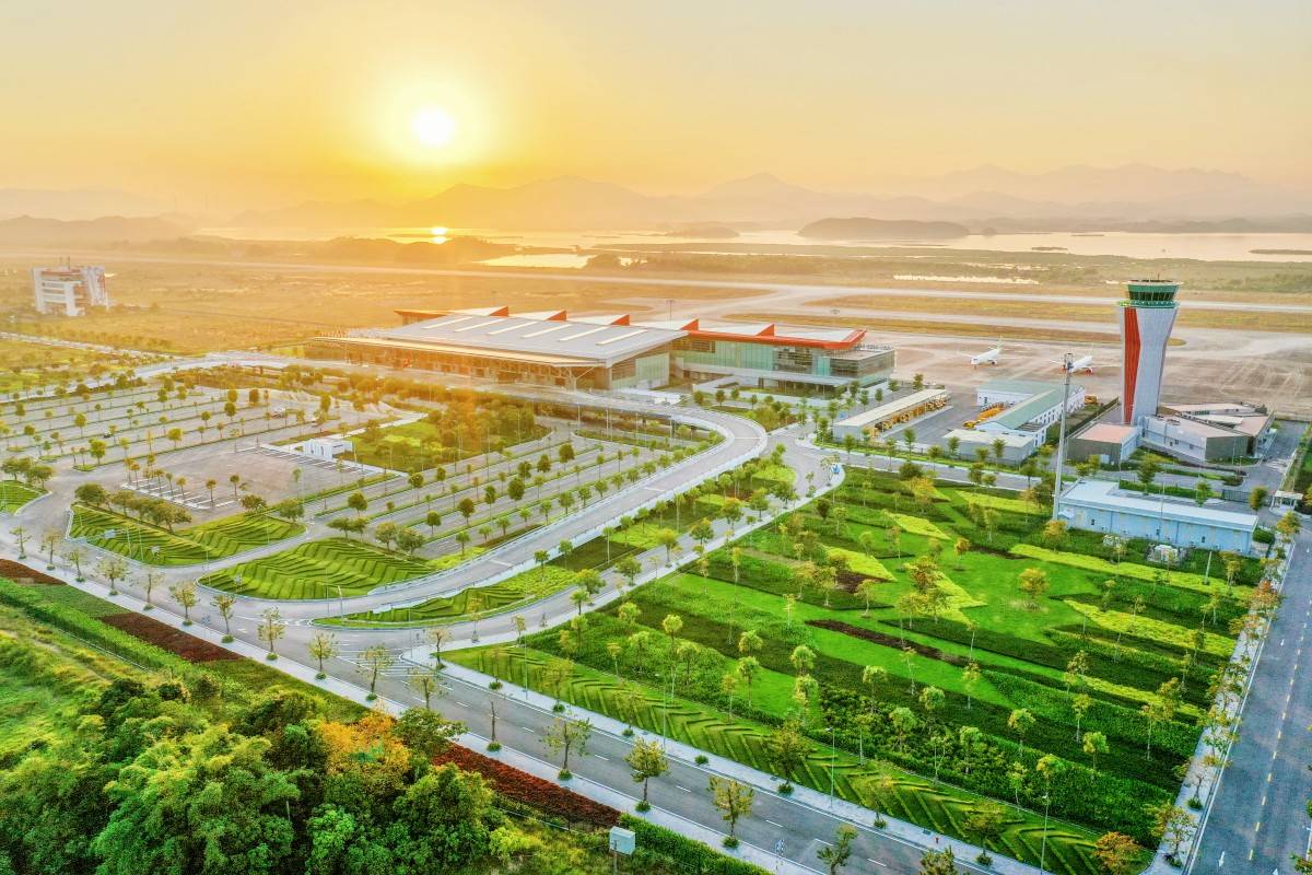 Cảng HKQT Vân Đồn - sân bay tư nhân đầu tiên Việt Nam