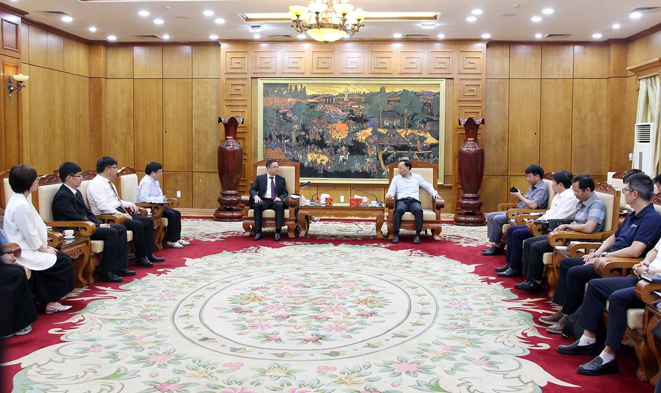 Quang cảnh buổi làm việc (Ảnh: Thảo My)