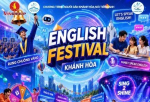 Khanh Hoa English Festival 2026: Lần đầu tiên Livestream Ngày hội tiếng Anh