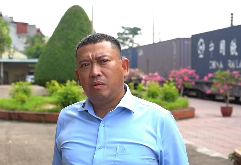 Ông Nguyễn Hoàng Thanh, Phó Tổng Giám đốc Công ty cổ phần Vận tải và Thương mại đường sắt.