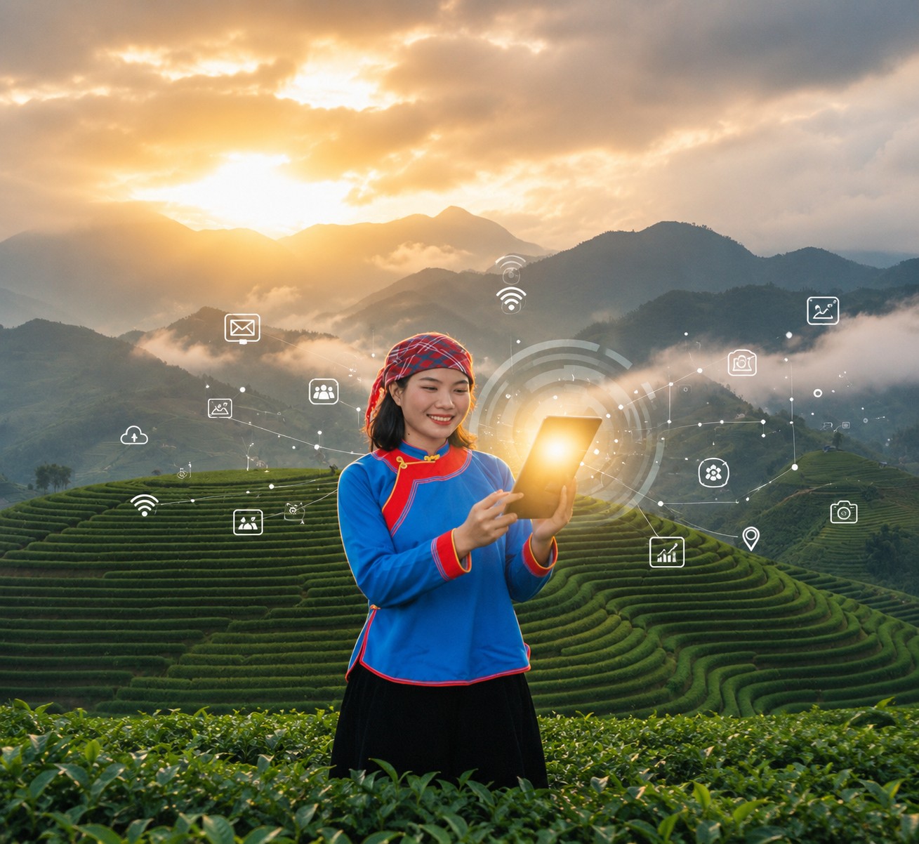 Người bản số Y Tý và khát vọng đưa bản làng Lào Cai lên bản đồ số