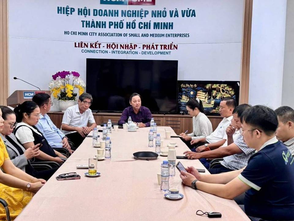 Hiệp hội Doanh nghiệp nhỏ và vừa TP. Hồ Chí Minh thảo luận kế hoạch thành lập Hội khu vực Bà Rịa