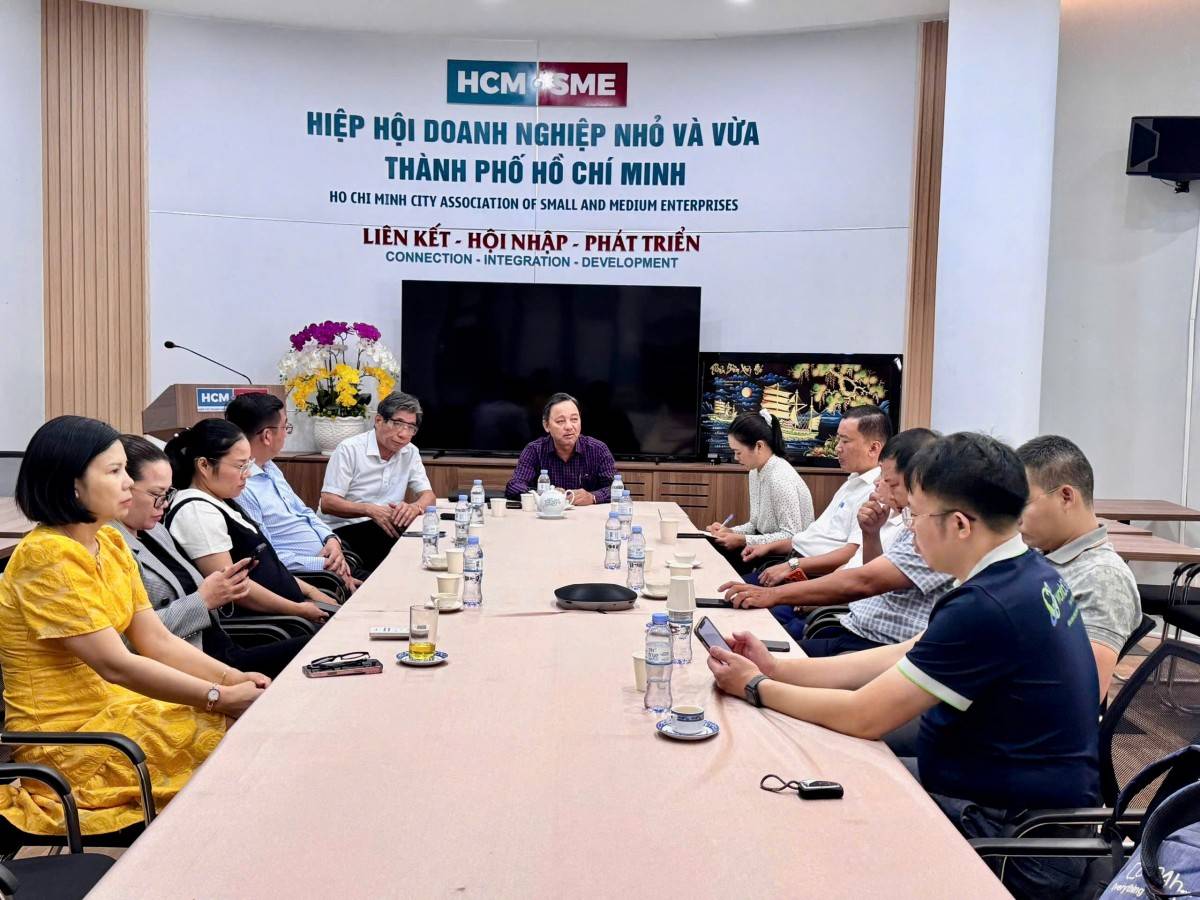 Hiệp hội Doanh nghiệp nhỏ và vừa TP. Hồ Chí Minh thảo luận kế hoạch thành lập Hội khu vực Bà Rịa