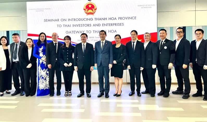 Thanh Hóa tăng cường kết nối đầu tư, thúc đẩy hợp tác với doanh nghiệp Thái Lan
