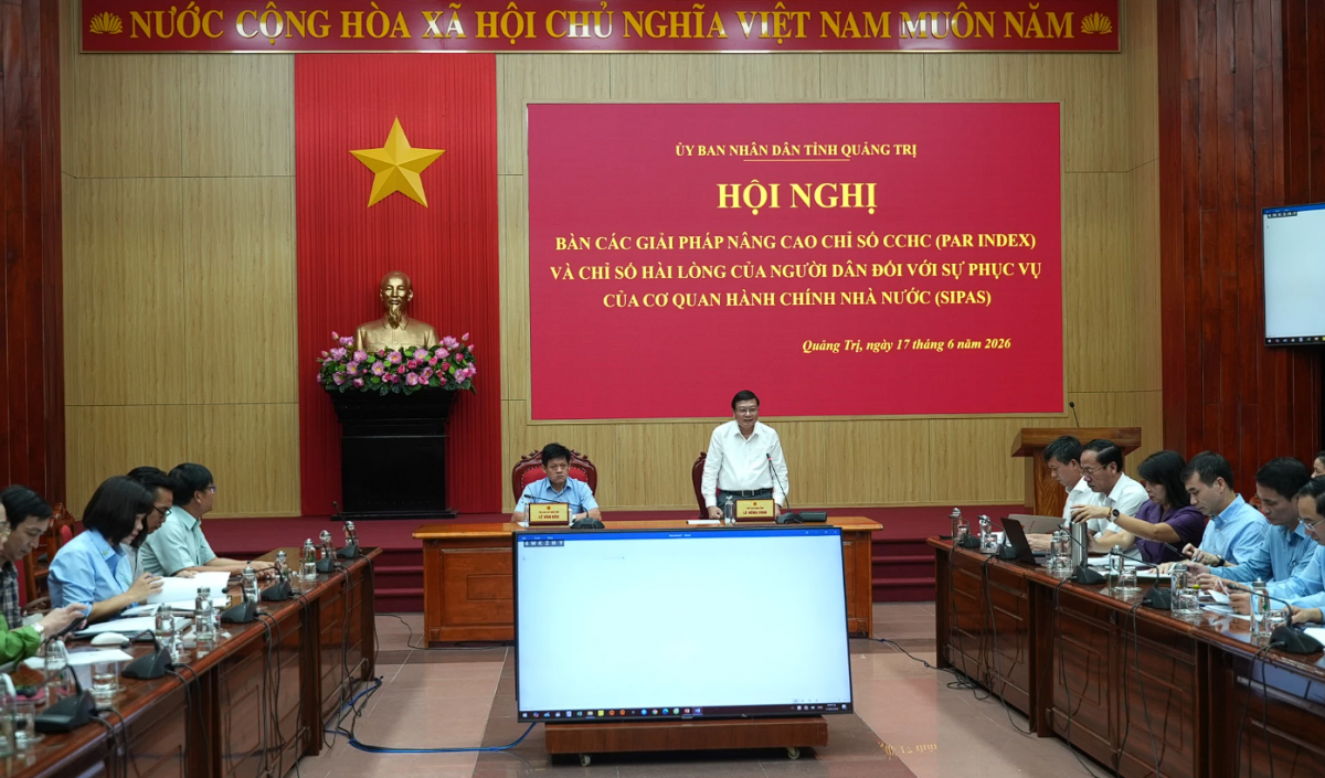 Quảng Trị: Tập trung nâng cao chất lượng cải cách hành chính