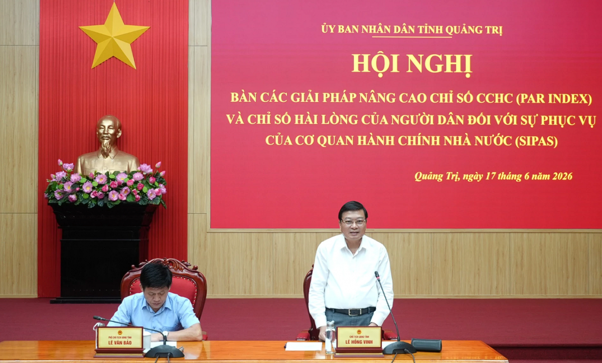 Quảng Trị: Tập trung nâng cao chất lượng cải cách hành chính