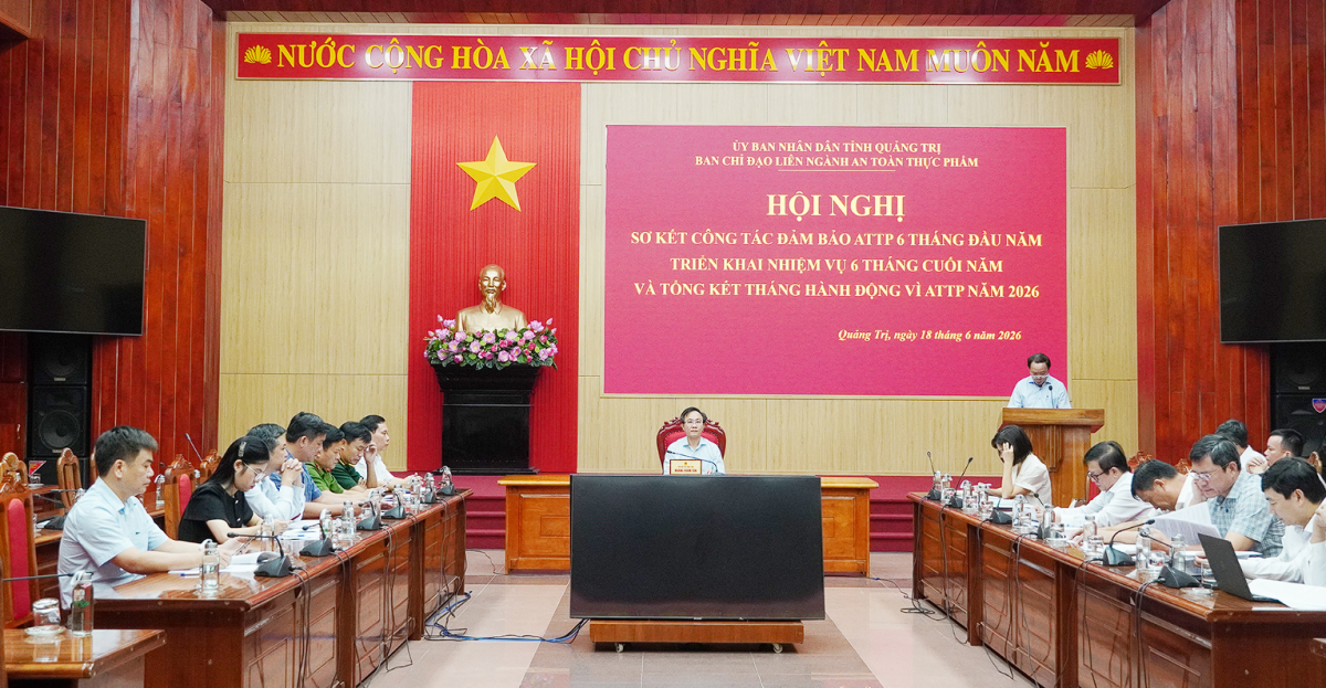 Quảng Trị tăng cường kiểm soát an toàn thực phẩm, xử lý nghiêm các vi phạm