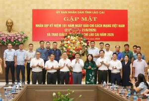 Kỉ niệm 101 năm Báo chí Cách mạng Việt Nam: Đồng hành cùng khát vọng xây dựng Lào Cai giàu đẹp, hạnh phúc