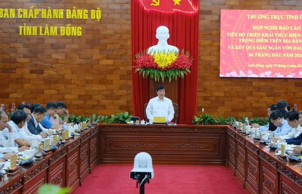 Lâm Đồng tập trung tháo gỡ điểm nghẽn, tăng tốc giải ngân đầu tư công và các dự án trọng điểm
