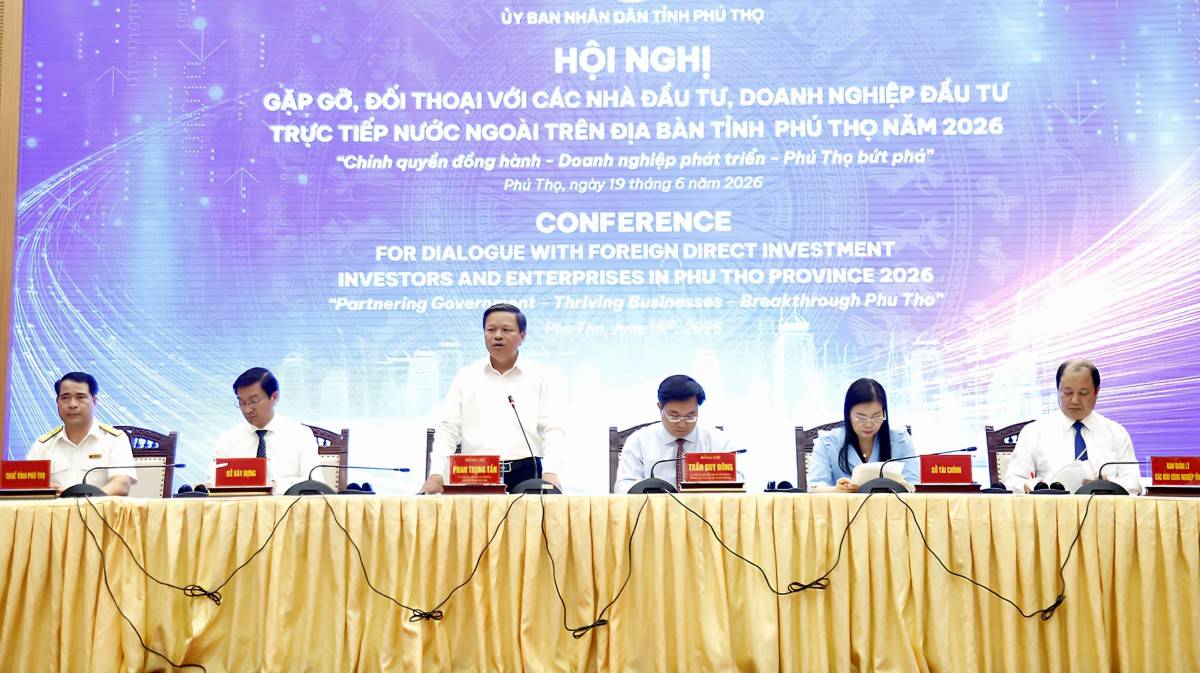 Phú Thọ đối thoại doanh nghiệp FDI: Cam kết đồng hành để bứt phá