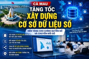 Cơ sở dữ liệu số tạo nền tảng chuyển đổi số tại Cà Mau