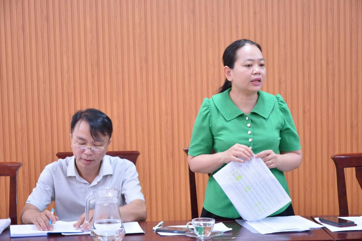 bà Tô Thị Kim Anh, Phó Chủ tịch UBND xã Bình Hưng, 