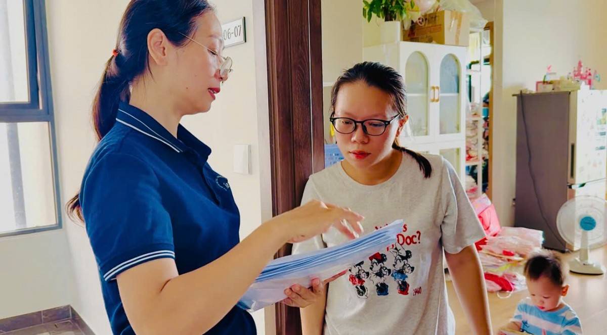 UBND xã đã thành lập 70 tổ lấy ý kiến tại 70 ấp