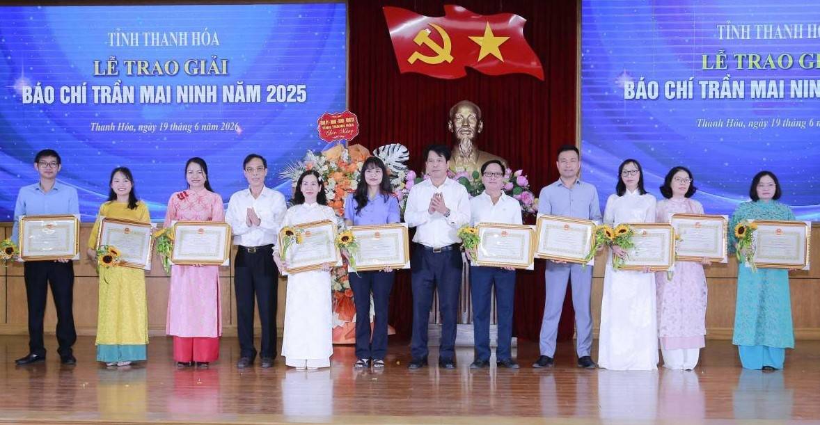 Tạp chí Doanh nghiệp và Hội nhập đoạt giải B, Giải Báo chí Trần Mai Ninh năm 2025