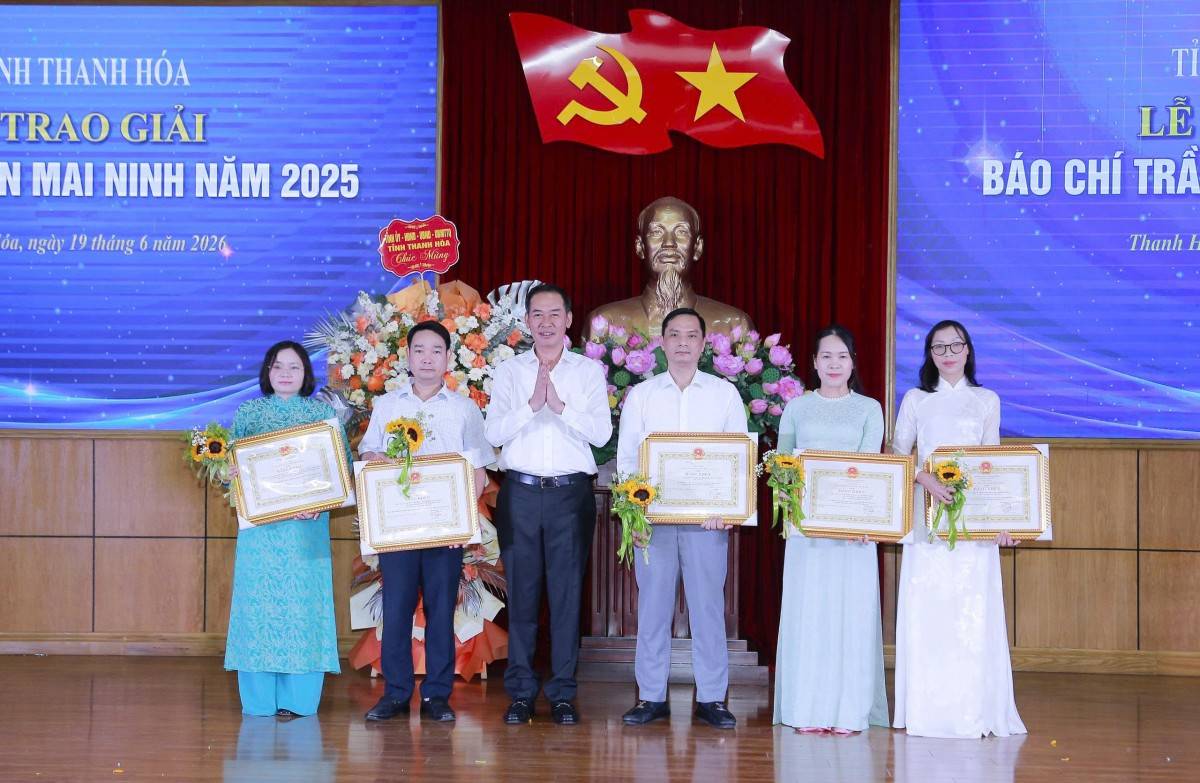Tạp chí Doanh nghiệp và Hội nhập đoạt giải B, Giải Báo chí Trần Mai Ninh năm 2025
