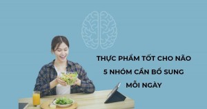 Thực phẩm tốt cho não: 5 nhóm dưỡng chất cần bổ sung mỗi ngày
