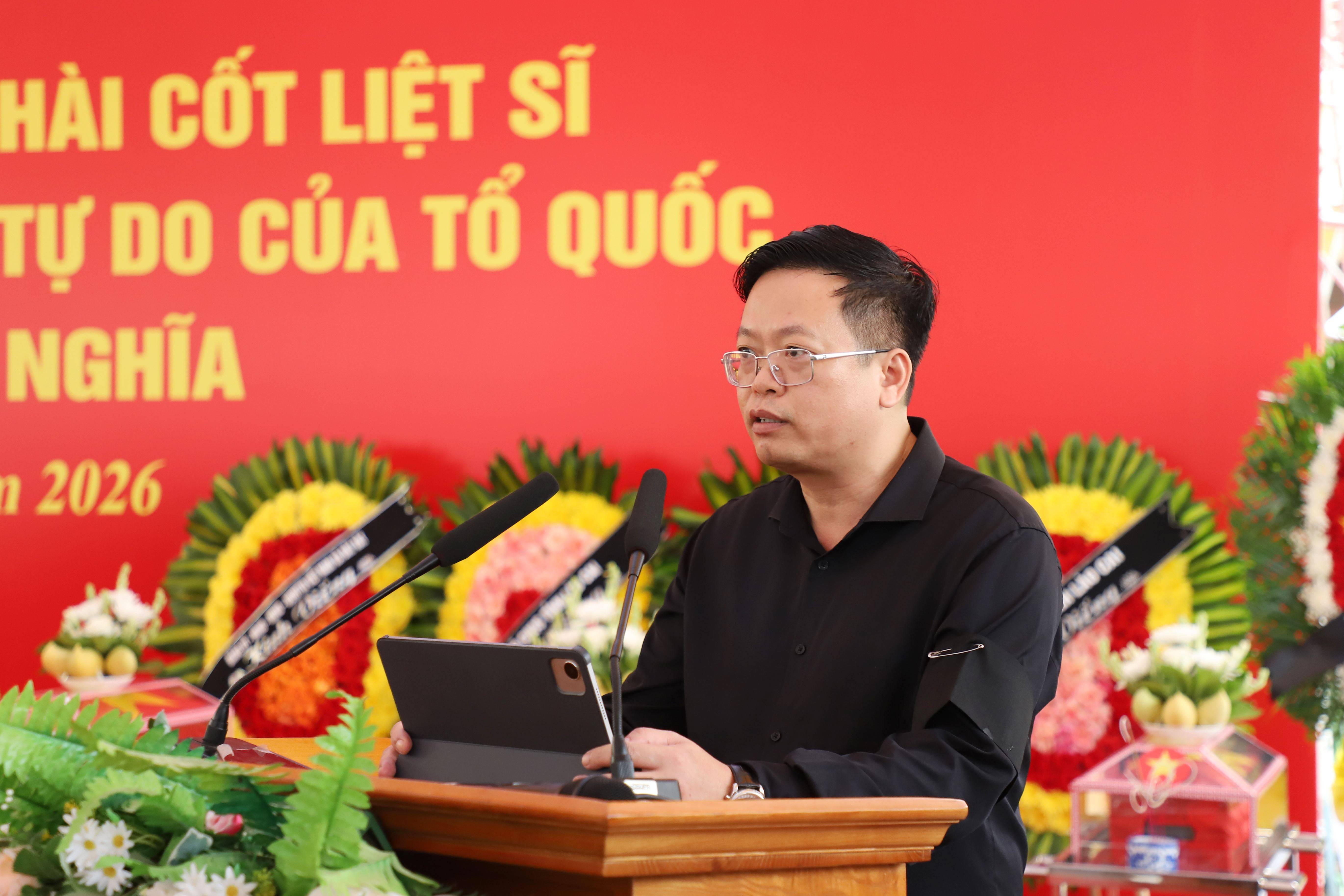 Lào Cai truy điệu, an táng 9 hài cốt liệt sĩ hy sinh bảo vệ biên giới phía Bắc