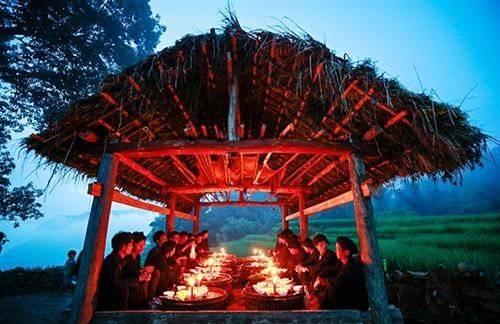 Lễ hội Khô Già Già có nhiều nghi lễ truyền thống thể hiện nét đẹp bản sắc văn hóa của người Hà Nhì