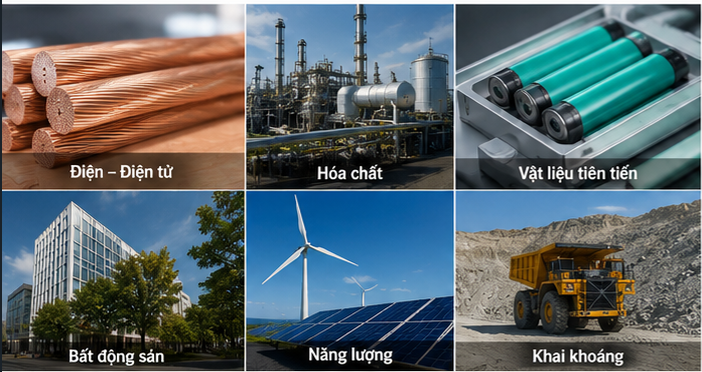 Từ đồng, hóa chất, vật liệu tiên tiến, cáp điện, pin, năng lượng tái tạo đến các giải pháp công nghệ và hạ tầng, sản phẩm và dịch vụ của Sumitomo đang góp phần thúc đẩy sự phát triển bền vững của nền kinh tế hiện đại.