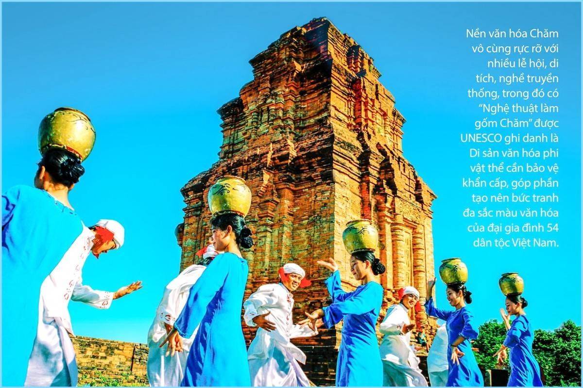 Bảo tồn, phát huy văn hóa dân tộc Chăm làm giàu kho tàng văn hoá bản sắc dân tộc Việt Nam