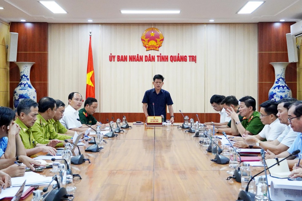 Quảng Trị tăng cường các biện pháp cấp bách phòng cháy, chữa cháy rừng