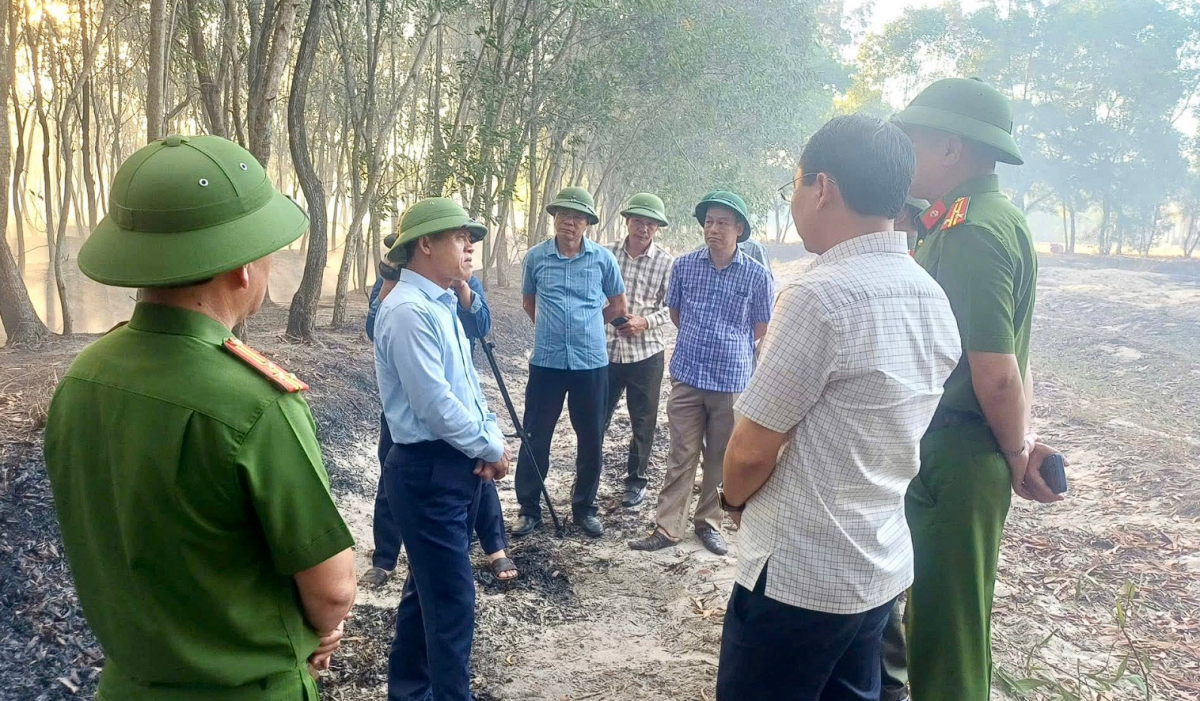Quảng Trị tăng cường các biện pháp cấp bách phòng cháy, chữa cháy rừng