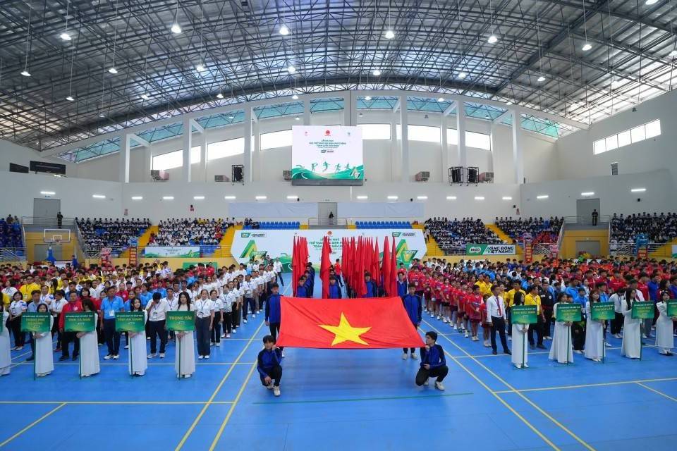 Chính thức khai mạc Giải Thể thao học sinh phổ thông toàn quốc 2026 tại Lâm Đồng: Sân chơi hội tụ 30 đoàn xuất sắc