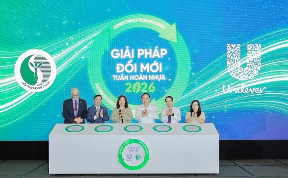 Cục Môi trường và Unilever Việt Nam chính thức khởi động Cuộc thi "Giải pháp Đổi mới Tuần hoàn Nhựa 2026"