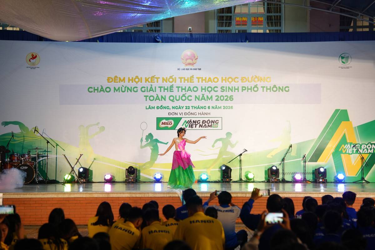 Chính thức khai mạc Giải Thể thao học sinh phổ thông toàn quốc 2026 tại Lâm Đồng: Sân chơi hội tụ 30 đoàn xuất sắc