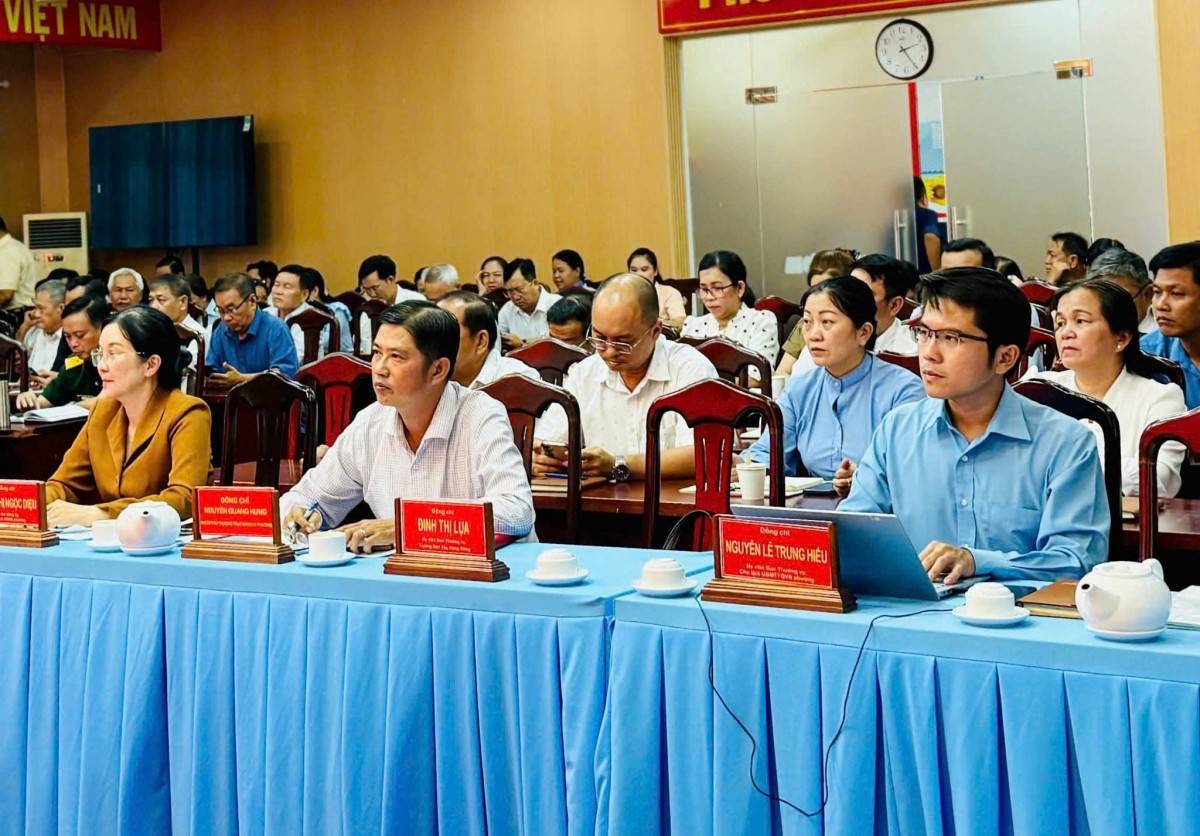 Ban Thường vụ Đảng ủy phường đã tổ chức Hội nghị sinh hoạt chuyên đề “Giải pháp nâng cao chất lượng công tác phòng, chống tham nhũng, lãng phí, tiêu cực”